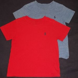 2 Boys Polo Ralph Lauren Tshirts. 2T
